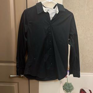Black Long Sleeve Button Up